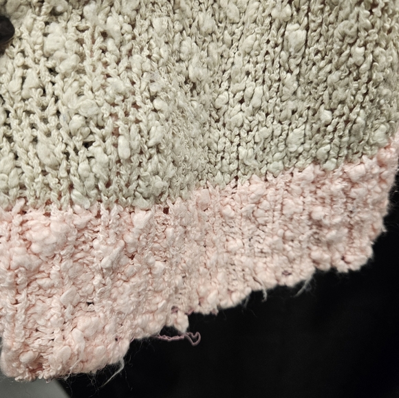 Vintage Partners II by Mervyn’s Pastel Geometric Knit Sweater - Picture 7 of 9